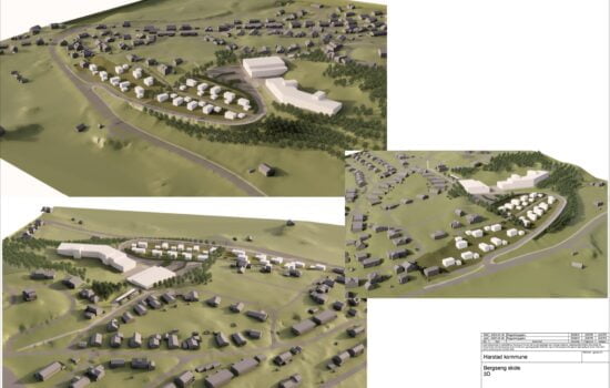 Ny skole på nordsiden.